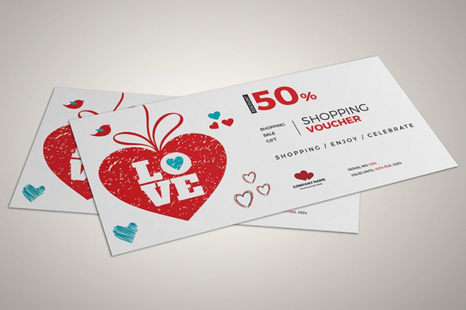 Hãy tặng họ 1 phiếu mua hàng, voucher để chị em tự do chọn lựa mua sắm, sử dụng dịch vụ họ thích nhất. 