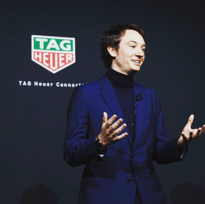 Frédéric Arnault tiếp quản thương hiệu đồng hồ Tag Heuer với vị trí CEO vào năm 2020