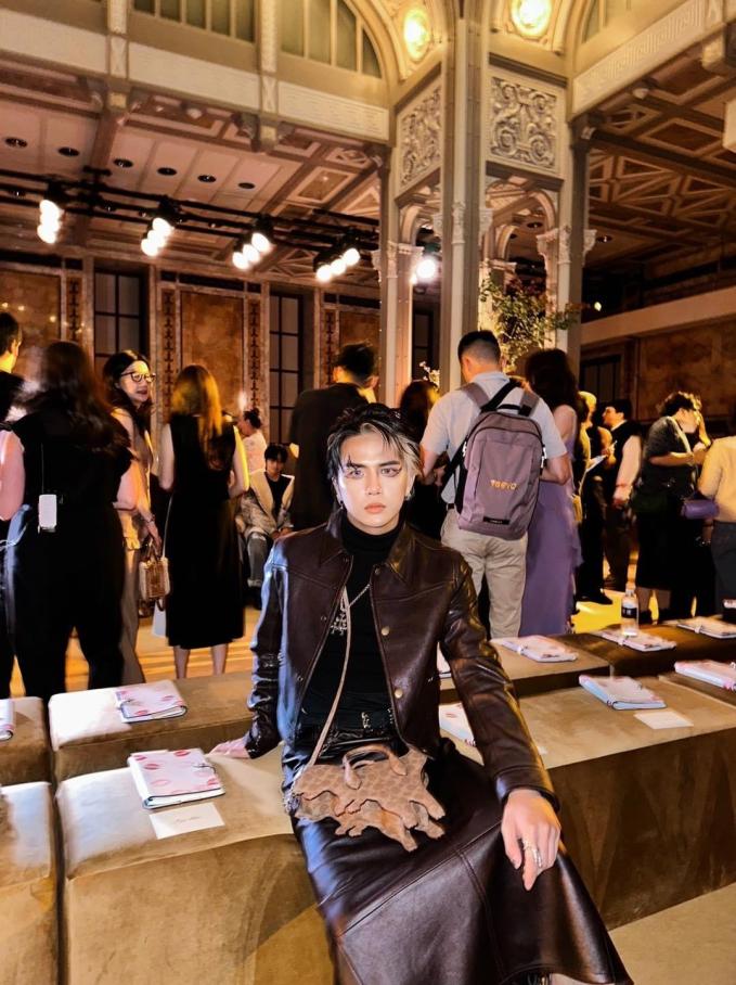 Duy Khánh là đại diện Việt Nam duy nhất ngồi front-row tại show COACH (NYFW)