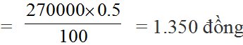 Công thức tính phần trăm (%) đơn giản nhất