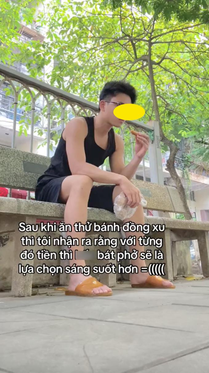   Ý kiến cho rằng cùng mức giá thì ăn bát phở sẽ sáng suốt hơn (Nguồn: TikTok @caocuongcicuc)  