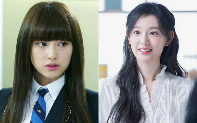 Kim Ji Won từ The heirs năm 2013 đến thời điểm hiện tại