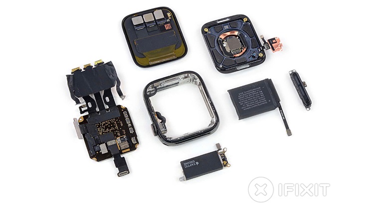 “Mổ bụng” Apple Watch Series 5, không khác mấy so với Series 4