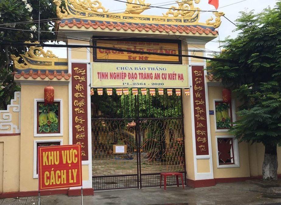 Hai sư cô ở chùa Bảo Thắng dương tính trở lại với COVID-19.