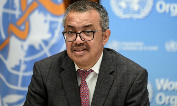 Tổng giám đốc WHO Tedros Adhanom Ghebreyesus