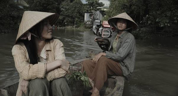 Hai nhân vật nữ chính Nhàn (Phương Anh Đào) và Hậu (Juliet Bảo Ngọc Doling) trong “Tro Tàn Rực Rỡ”