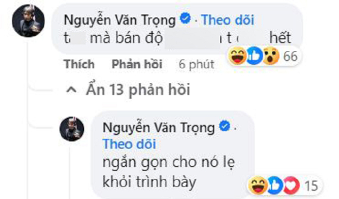 HLV Ren khẳng định đanh thép không có dính dáng tiêu cực