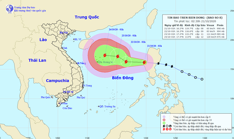 Đường đi của bão Saudel.