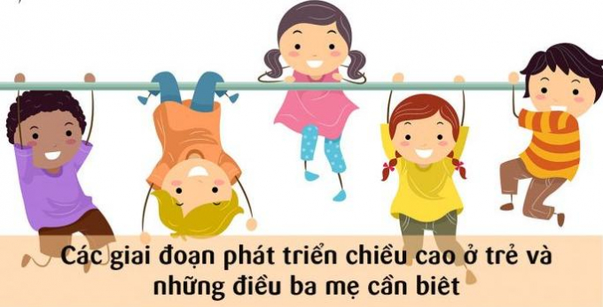 Dấu hiệu nhận biết trẻ bị chậm tăng trưởng chiều cao.