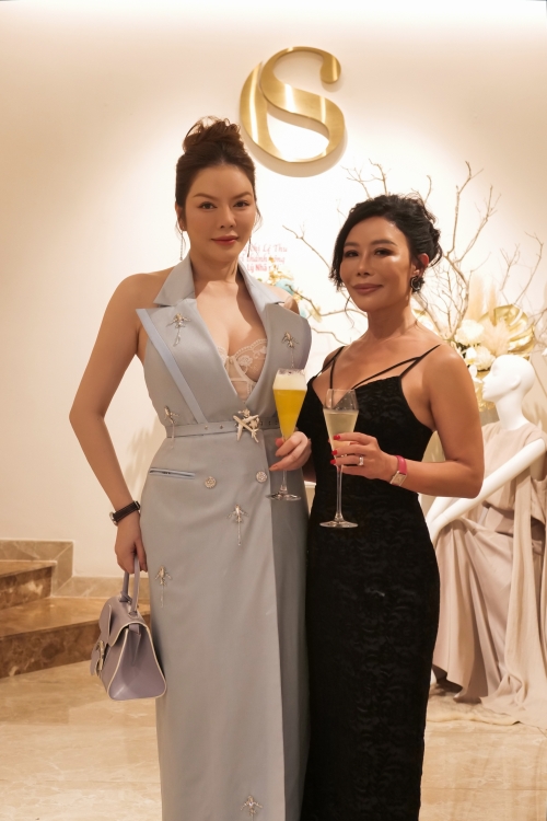 Lý Nhã Kỳ và CEO & Founder thương hiệu Mr Crazy & Lady Sexy - Madame Lệ Thu Guillon