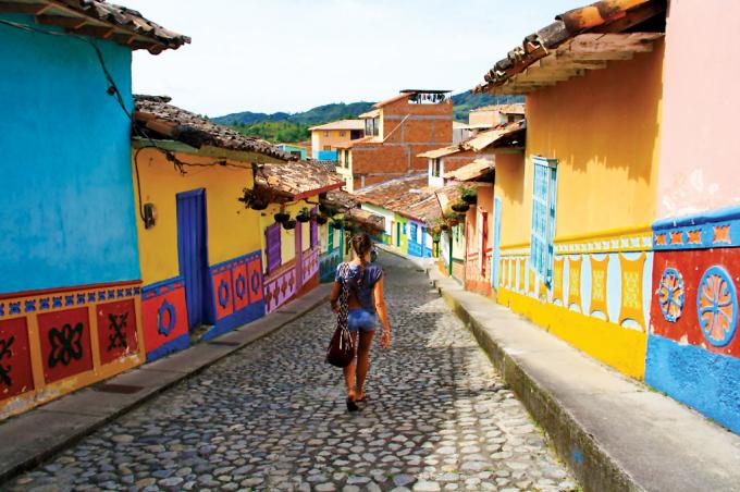 Thị trấn Guatape, Colombia