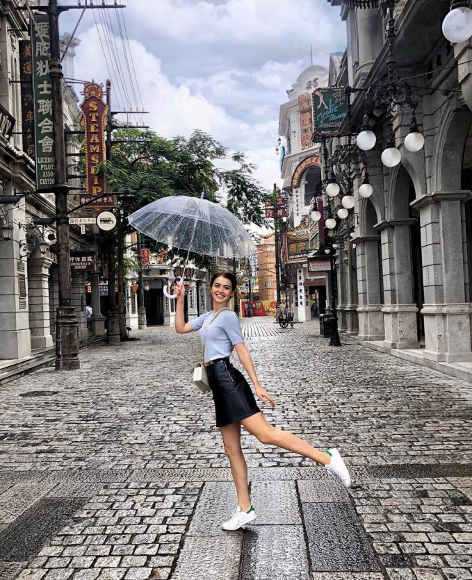 Mariya tại cuộc thi Miss World 2018