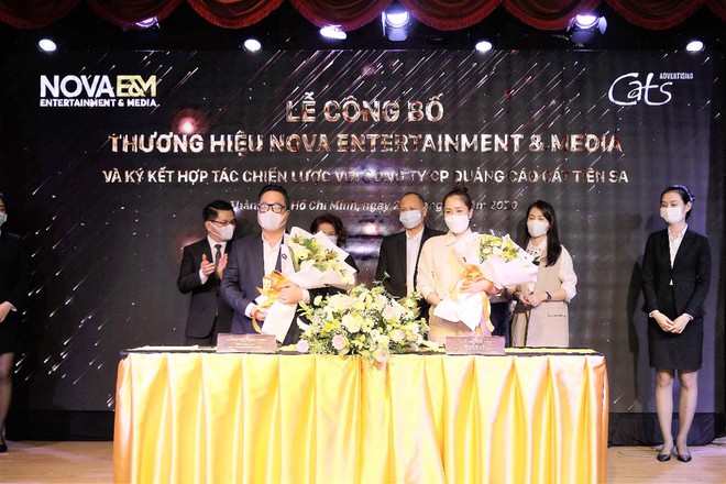 Lễ công bố thương hiệu Nova Entertainment & Media