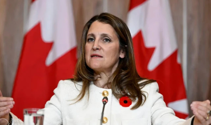   Phó Thủ tướng Canada Chrystia Freeland  