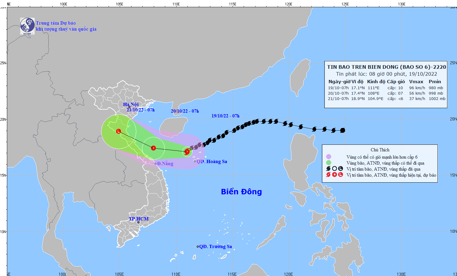 Bão số 6 có xu thế giảm cường độ, miền Bắc chuyển mưa rét - Ảnh 1.