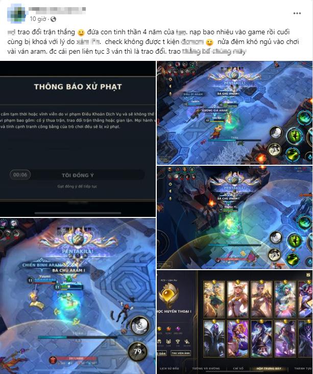   Một game thủ Tốc Chiến sở hữu tài khoản “full skin” vừa bị Riot cho “bay màu”.  