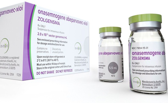   Thuốc Zolgensma. (Ảnh: Novartis)  