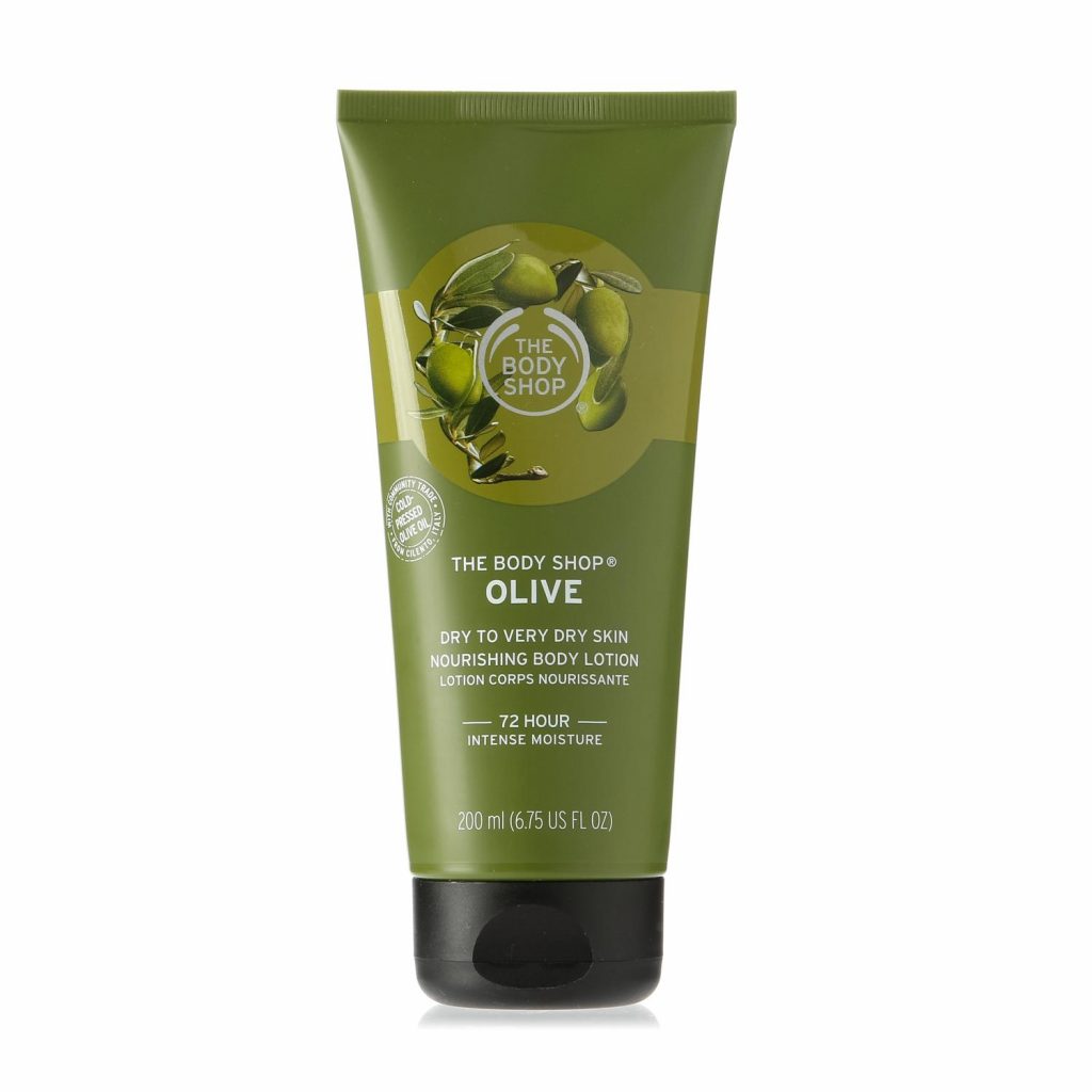 The Body Shop Olive Nourishing Body Lotion. 