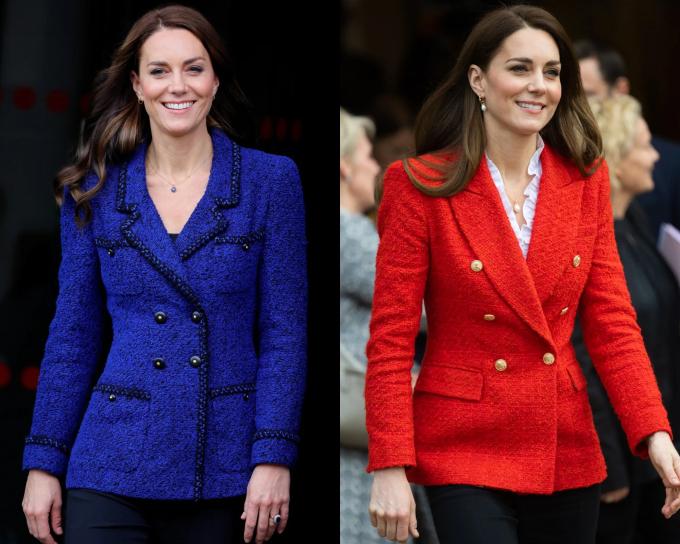 Khi mỹ nhân Hoàng gia diện blazer: Kate Middleton thanh lịch, Công nương Diana vẫn chuẩn mốt sau vài thập kỷ nhìn lại