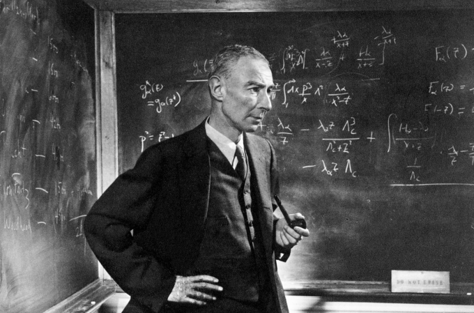 J. Robert Oppenheimer.