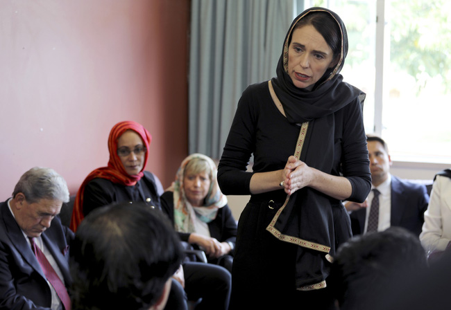 Thủ tướng New Zealand Jacinda Ardern.