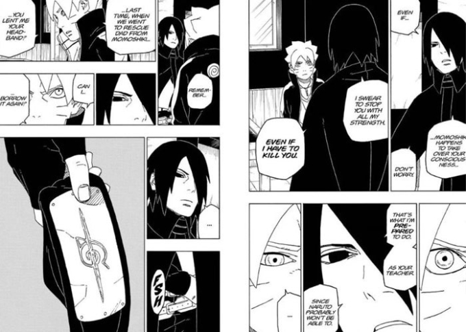 Tại sao Sasuke trao cho Boruto chiếc băng trán ninja của mình?