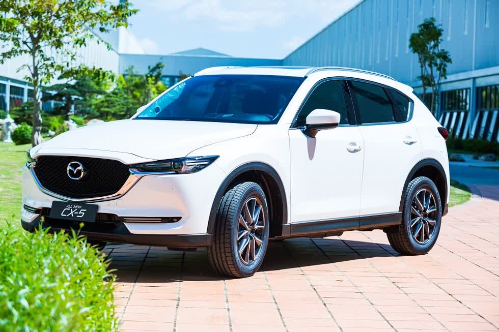 Mazda CX-5 cũng nhận được ưu đãi lên tới 50 triệu đồng.