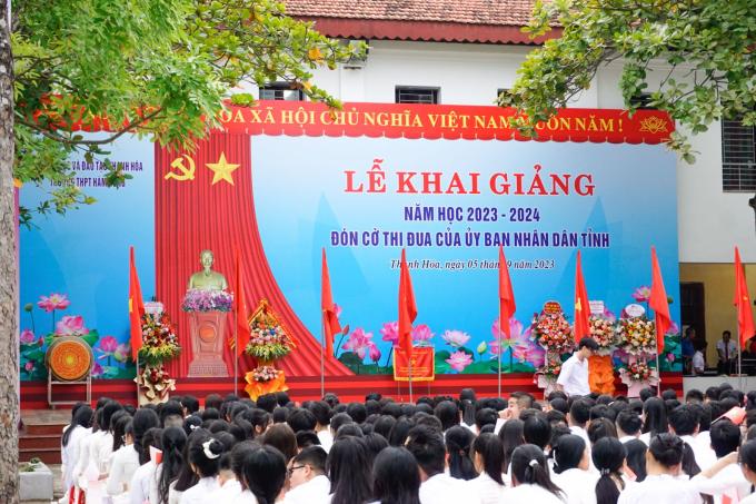 Lễ khai giảng năm học 2023 - 2024 của trường