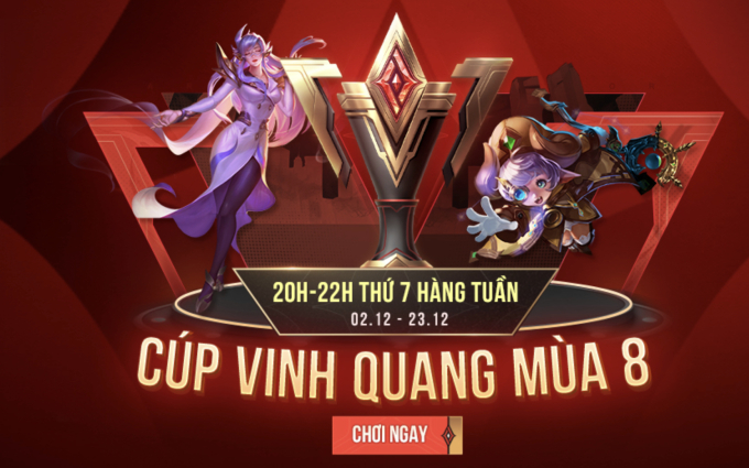 Cúp Vinh Quang là sự kiện thú vị bậc nhất ở Liên Quân Mobile.