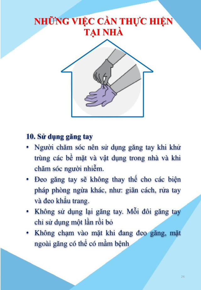 Những lưu ý khi giặt quần áo cho F0 tại nhà tránh lây nhiễm 