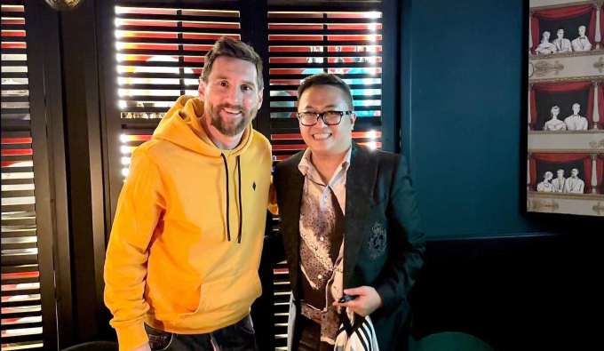 Doanh nhân Quốc Cường gặp gỡ Messi, đây cũng là cuộc gặp có Jack tham dự