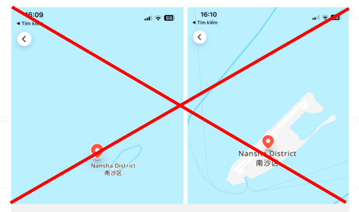 Grab bị phạt 60 triệu đồng sau vụ bản đồ sai chủ quyền biển đảo - Ảnh 1.