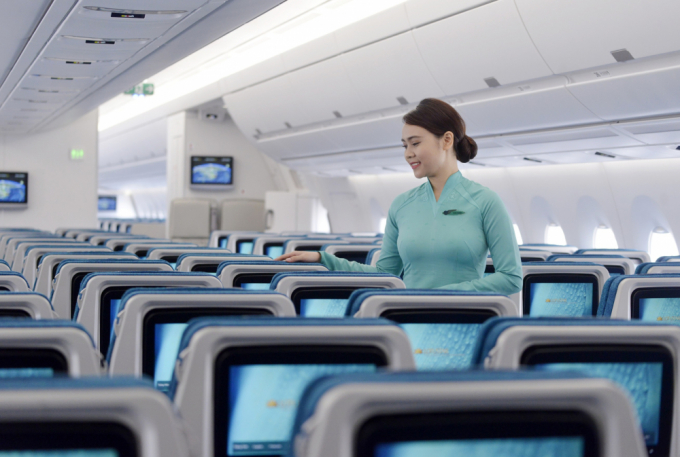  Vietnam Airlines ra mắt dịch vụ WiFi trên chuyến bay