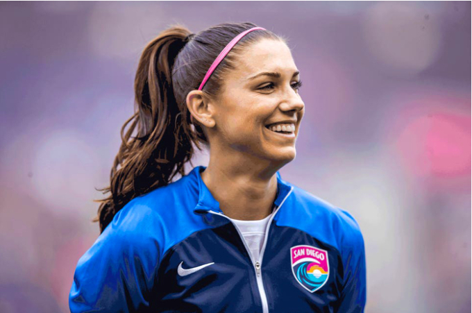   Alex Morgan là đội trưởng Đội tuyển Mỹ tham dự World Cup 2023. Ảnh: Getty Images  