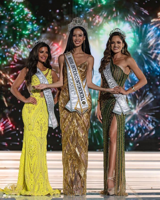 Bảo Ngọc đăng quang Hoa hậu Liên lục địa 2022. Ảnh: Miss Intercontinental.