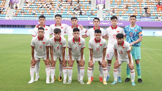 U23 Việt Nam khởi đầu thuận lợi tại ASIAD 2023. (Ảnh: Nam Trung)