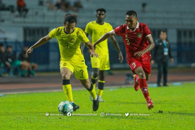 U23 Malaysia chiến thắng U23 Indonesia 2-1.