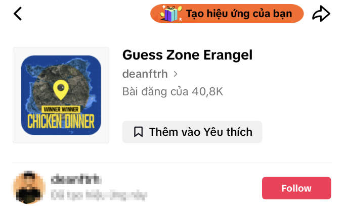 Filter mới trên TikTok khiến PUBG hot “rần rần”.