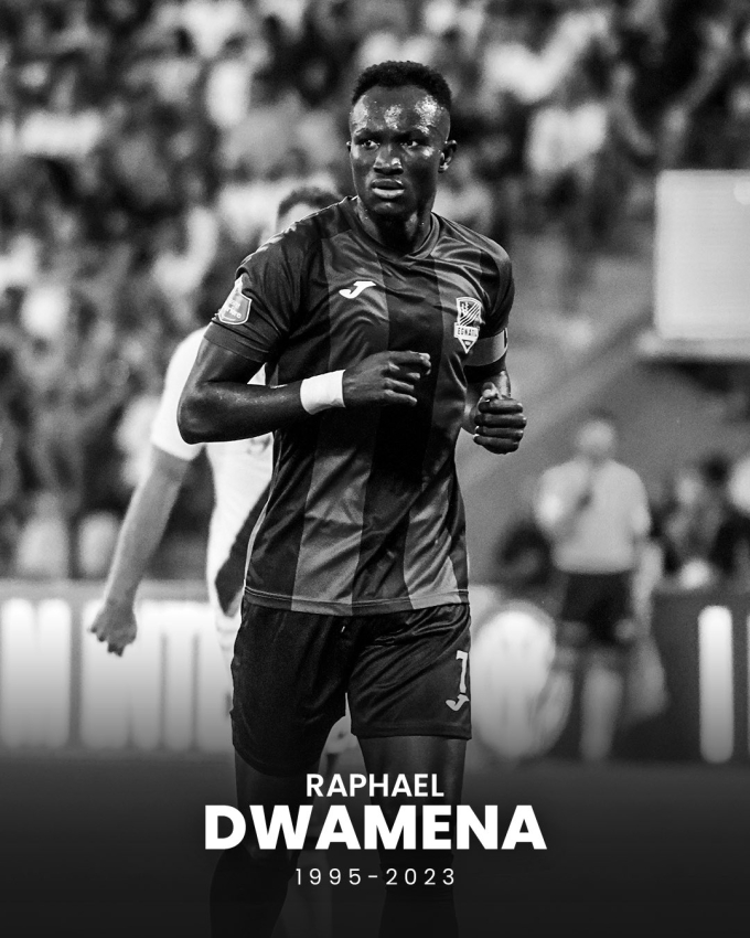 Raphael Dwamena qua đời ở tuổi 28