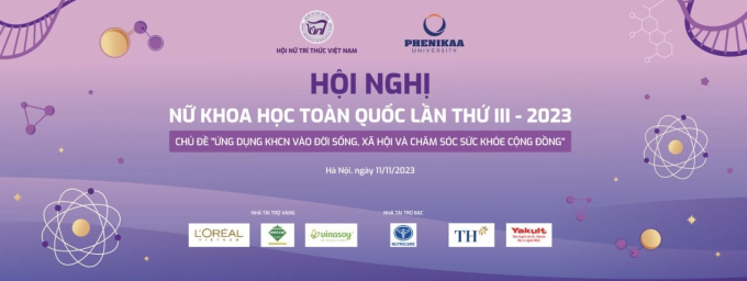 Hội nghị Nữ khoa học toàn quốc lần thứ III 2023: 