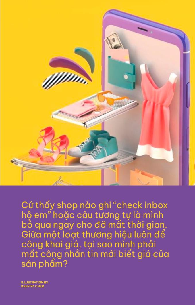 Kiếp nạn mua hàng online cứ bắt “check inbox” - Khách khó chịu, thương hiệu vẫn giấu nhẹm giá: Chuyên gia lý giải!