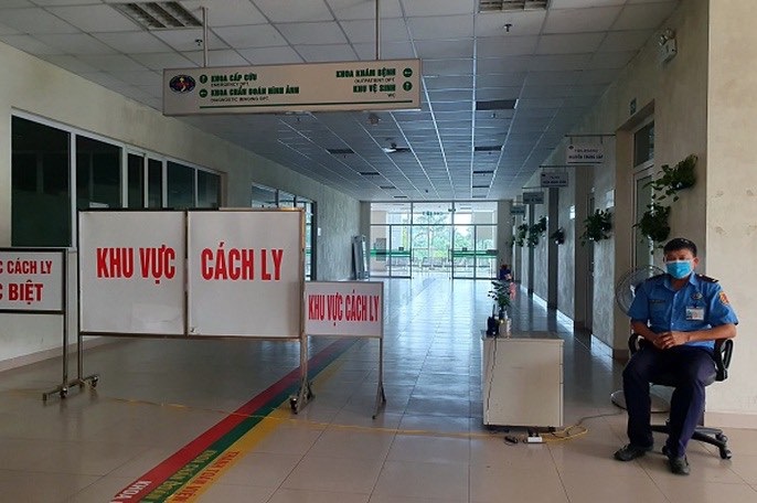 Một khu cách ly ở Hà Nội.