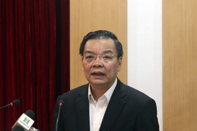   Chủ tịch UBND TP.Hà Nội Chu Ngọc Anh.  