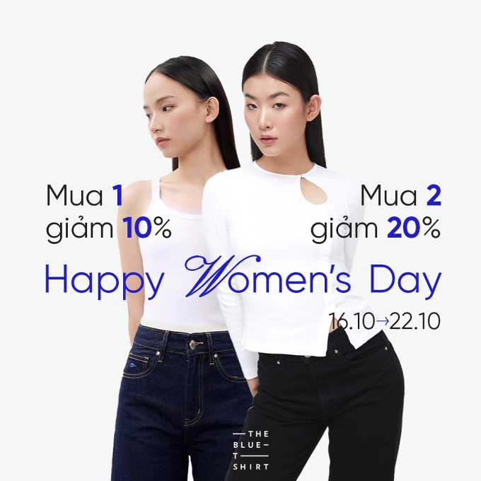   Nơi mua: The Blue Tshirt  - sale đến 20%  