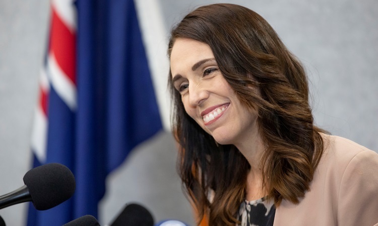   Thủ tướng New Zealand Jacinda Ardern dự buổi họp báo ở thành phố Christchurch hôm 13/3. Ảnh: Reuters.  