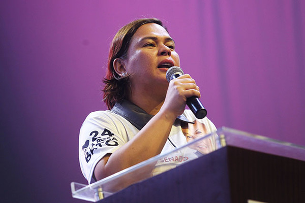         Bà Sara Duterte-Carpio. Ảnh: Reuters        