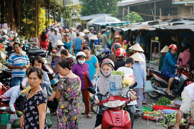 Nhộn nhịp từ sáng sớm.