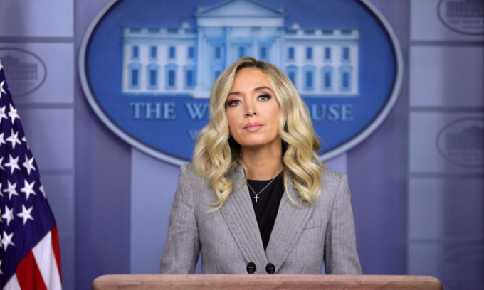 Thư ký Nhà Trắng Kayleigh McEnany.