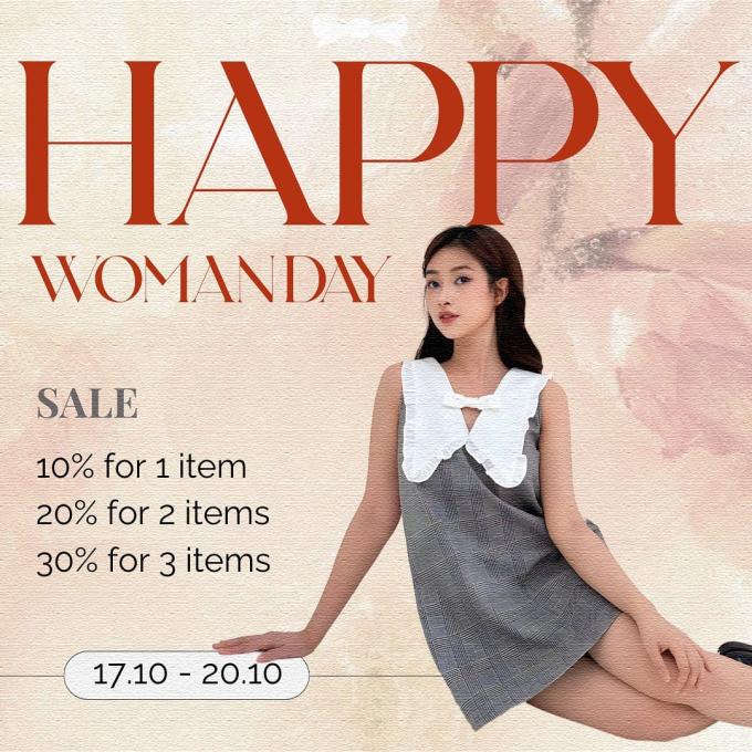 Local brand Việt chiêu đãi chị em 20/10: OnOn Madé, BleuBird, Doré... sale sập sàn tới 50%, phen này shopping không lo 