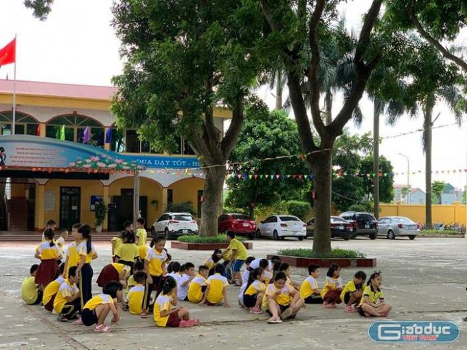 Trường tiểu học Lê Hữu Tựu.